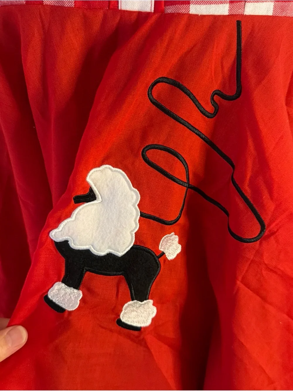 50s Poodle Skirt Dress Girls Medium M Soda Shop Halloween Costume Retro